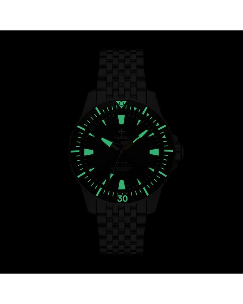 ZODIAC Pro-Diver Automatic Stainless Steel Watch, 42mm 5