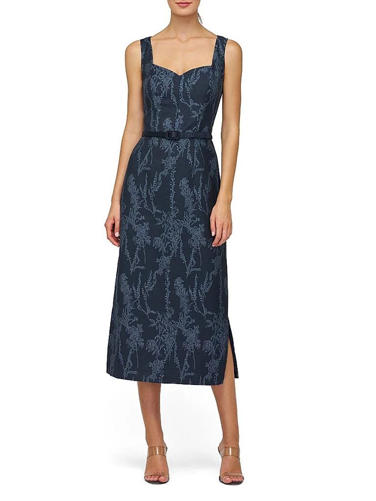 knee length dresses for ladies Giovana Midi Dress – Kay Unger main image 1