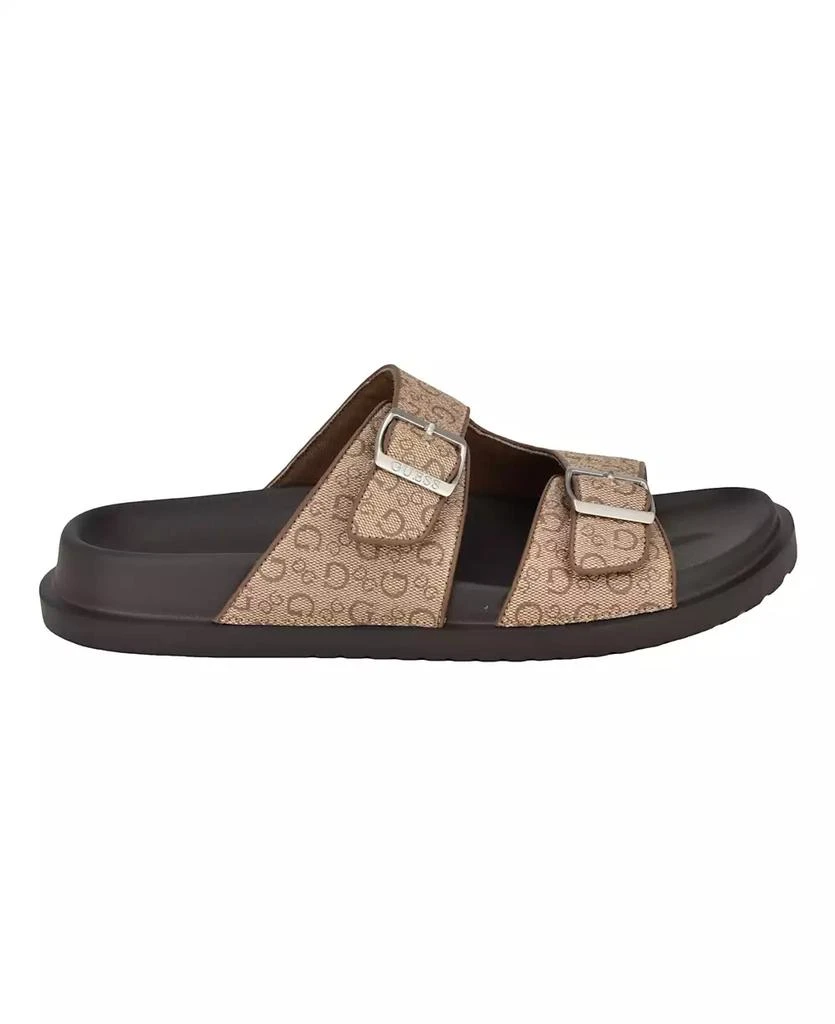 GUESS Men's Verone Double Strap Fashion Slide Sandal 2