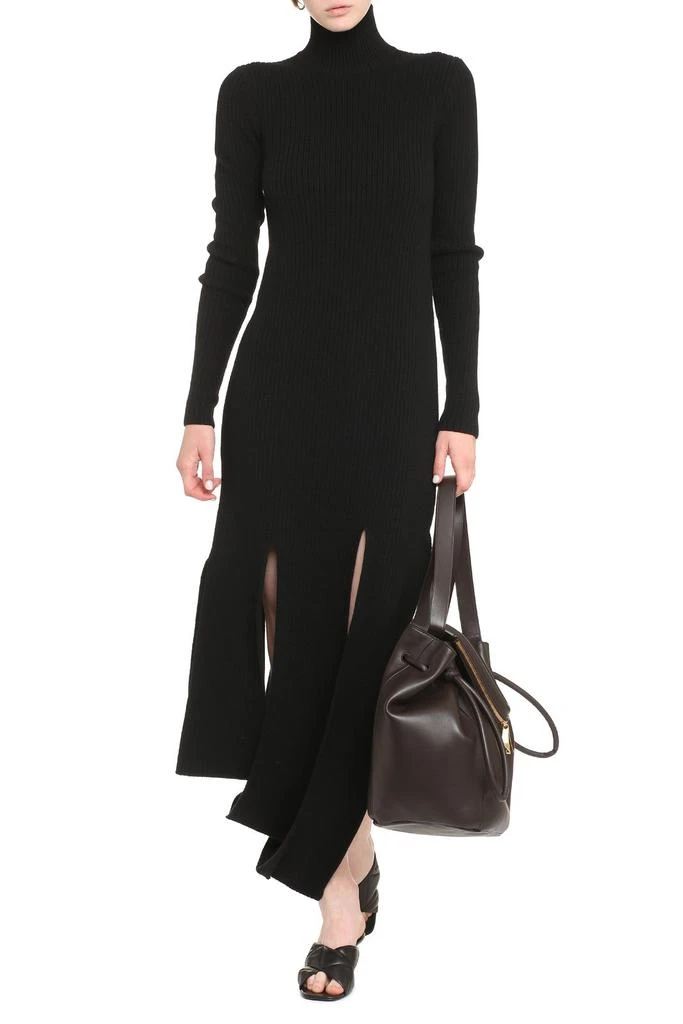 Bottega Veneta Bottega Veneta Asymmetric Knitted Dress 4