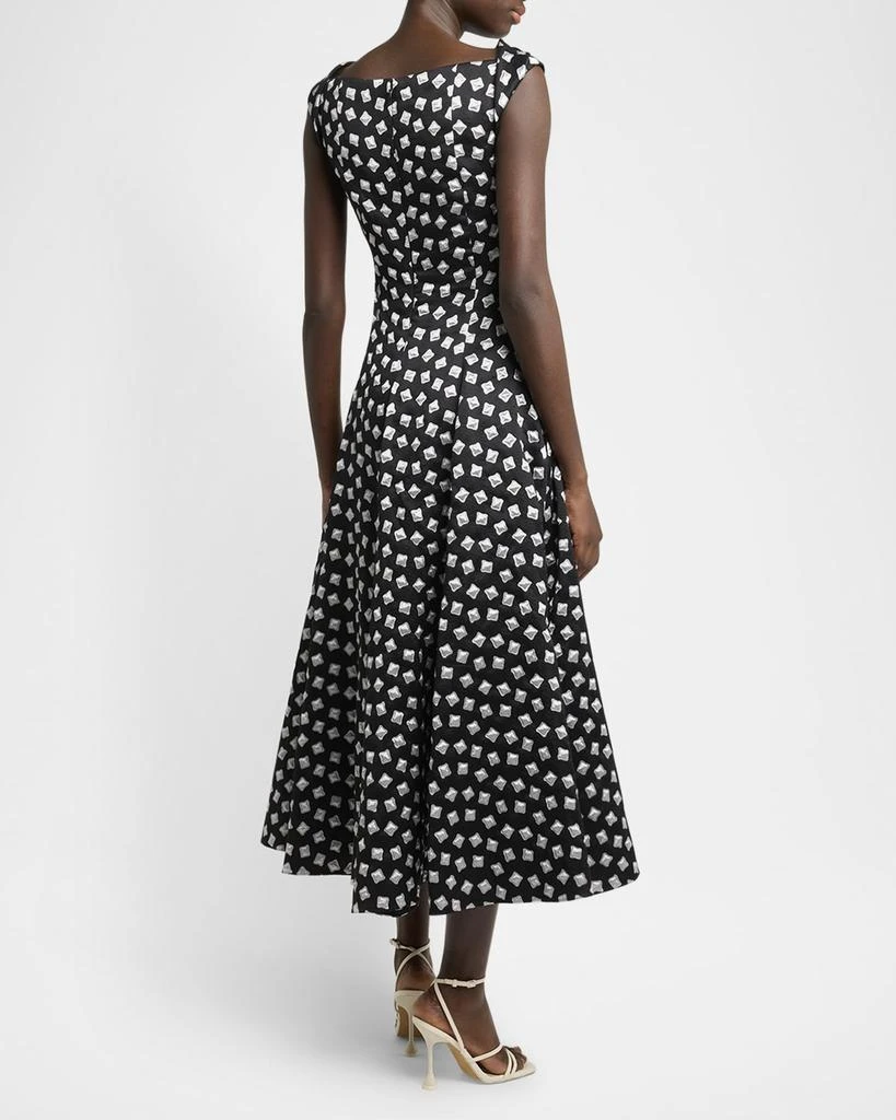 knee length dresses for ladies Talbot Runhof main image 0