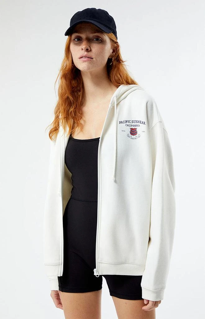 PacSun Social Dept. Pacific Sunwear Full Zip Hoodie 1