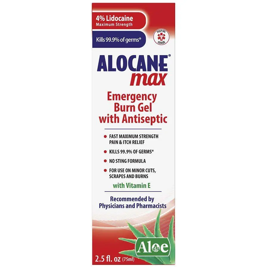 Alocane Maximum Strength Emergency Room Burn Gel