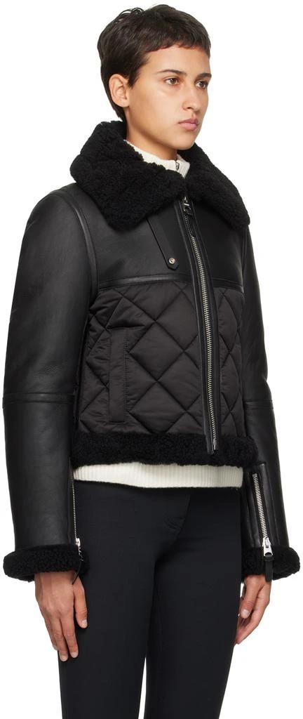 Mackage Black Tulip Shearling Jacket 2