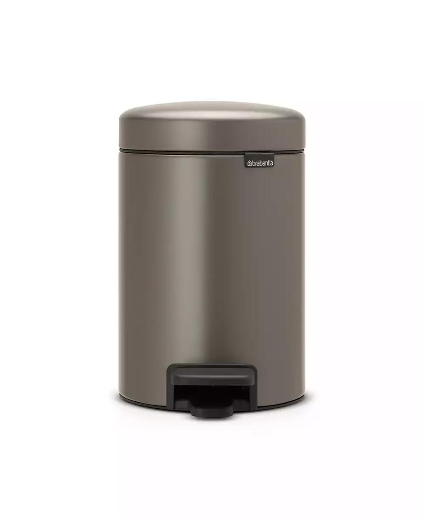 Brabantia New Icon Step on Trash Can, 0.8 Gallon, 3 Liter