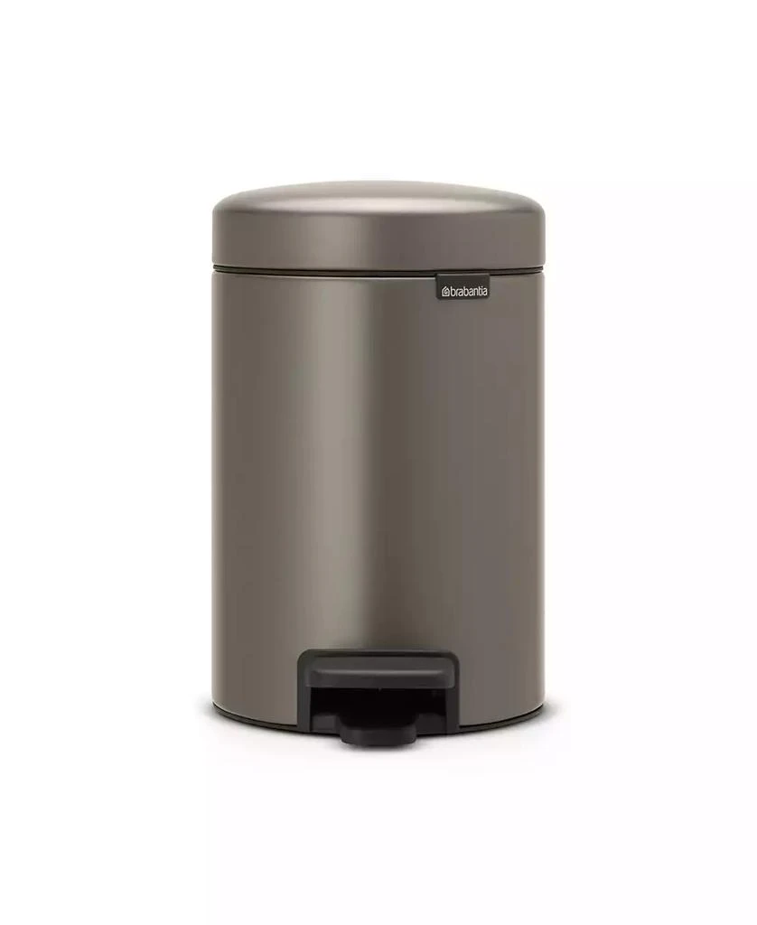 Brabantia New Icon Step on Trash Can, 0.8 Gallon, 3 Liter 1