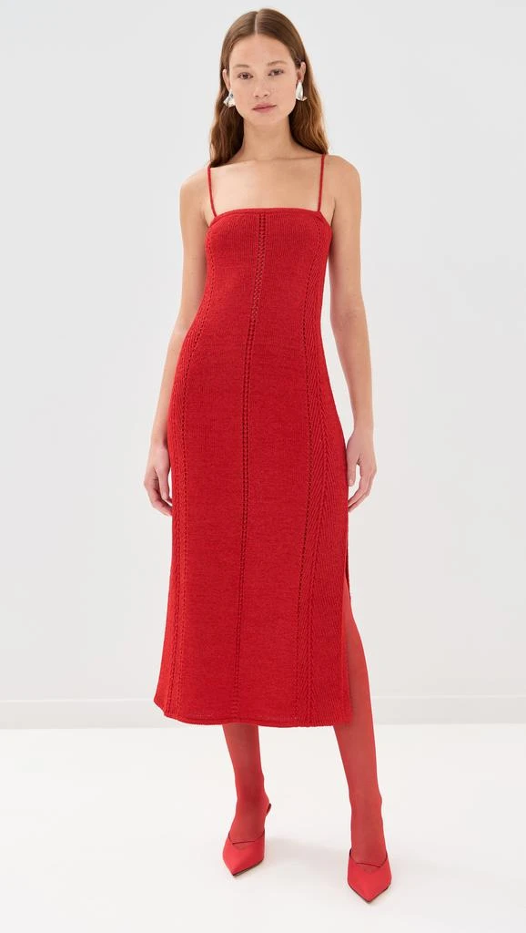 Proenza Schouler Suki Dress in Viscose Ribbon Knit 6