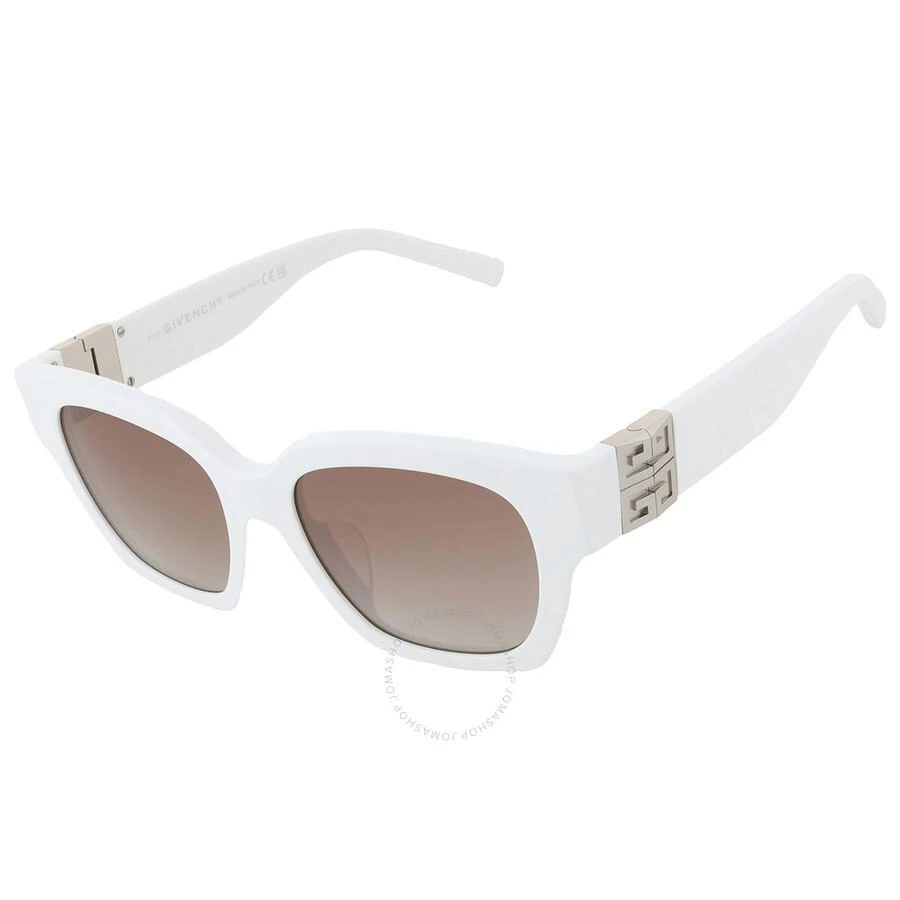 Givenchy Brown Gradient Square Ladies Sunglasses GV40083F 21F 53 3
