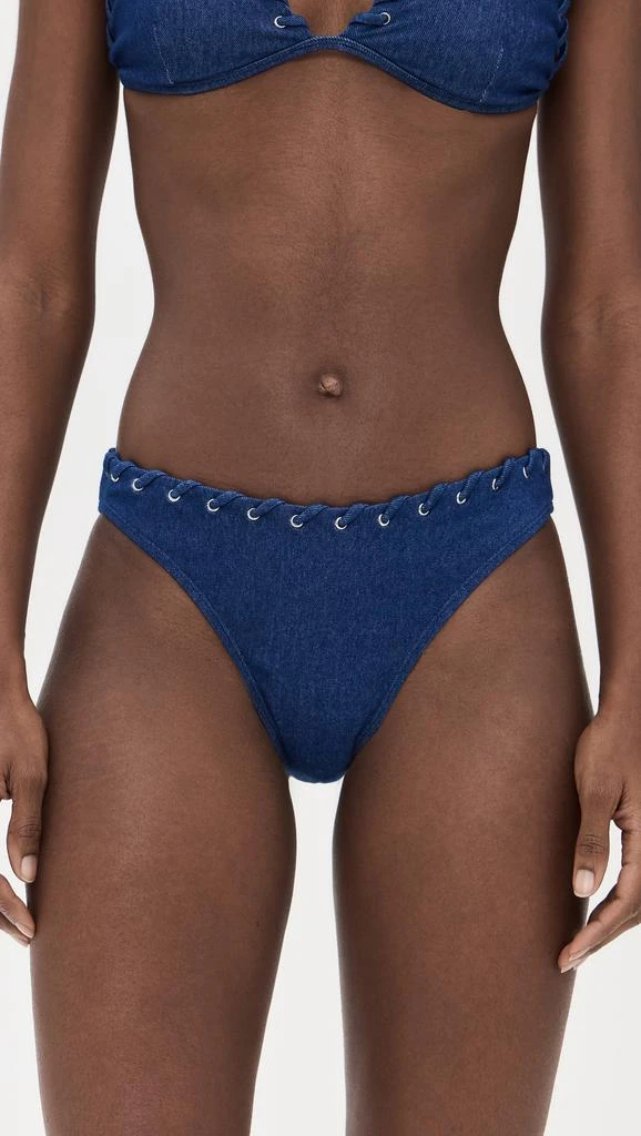 Good American Denim Full Bikini Bottoms 1