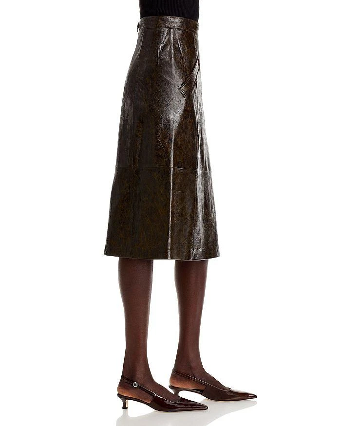 Kobi Halperin Zadie Faux Leather Skirt 3