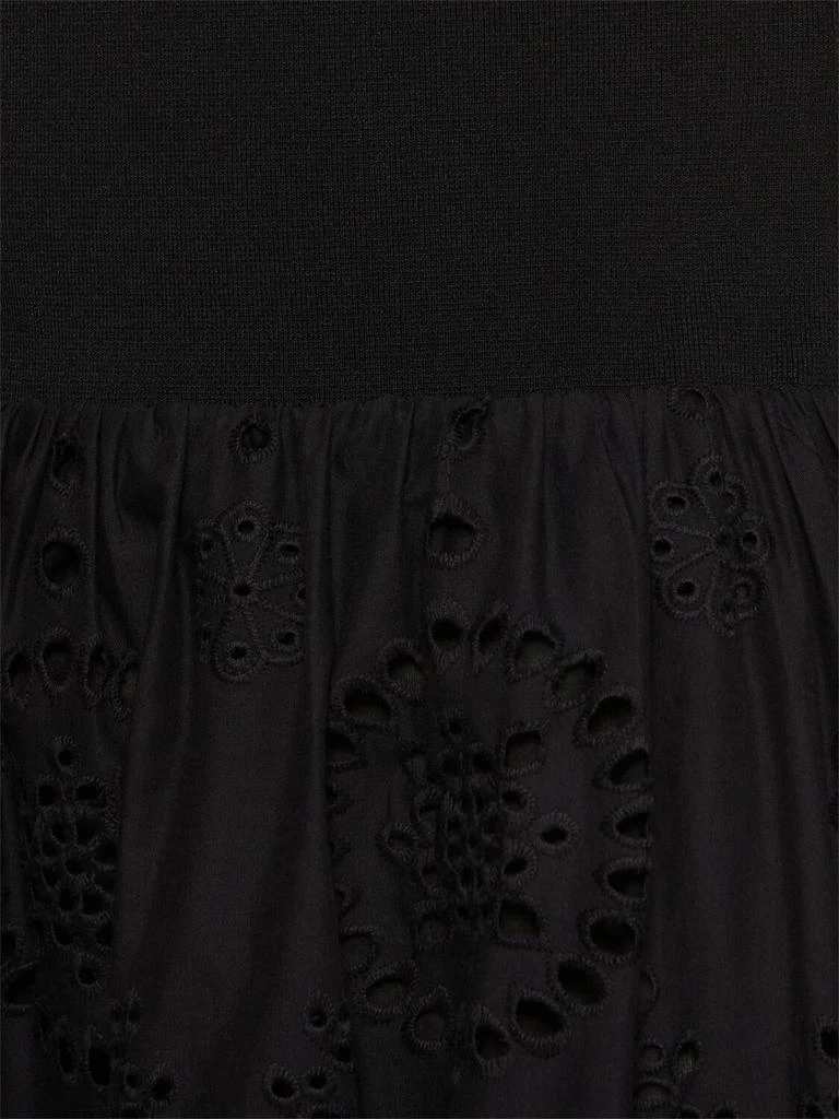 Matteau Embroidered Strapless Long Dress 4