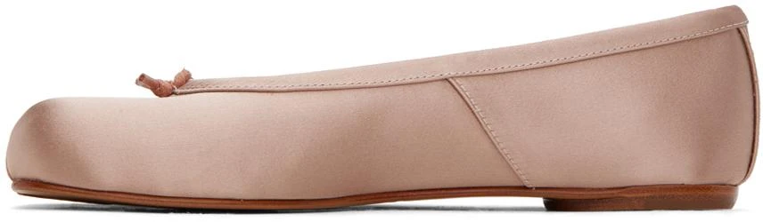 MAISON MARGIELA Pink Tabi Ballerina Flats 3