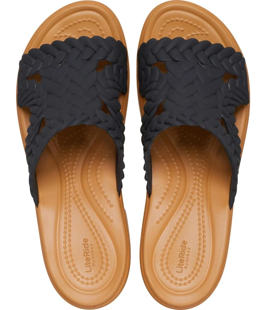 Crocs Brooklyn Woven Slide Heels 2