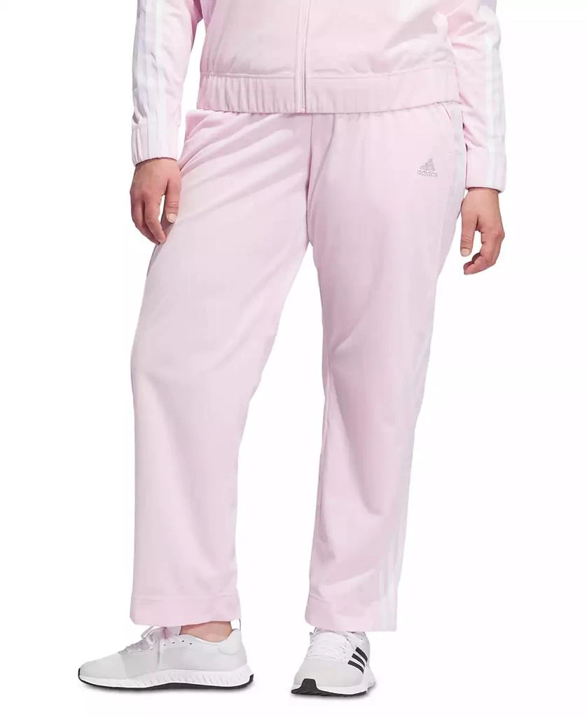 Adidas Plus Size Y2K Glam Velour Wide-Leg Track Pants 1
