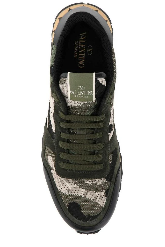 Valentino Valentino Garavani Rockrunner Camouflage Lace-Up Sneakers 3