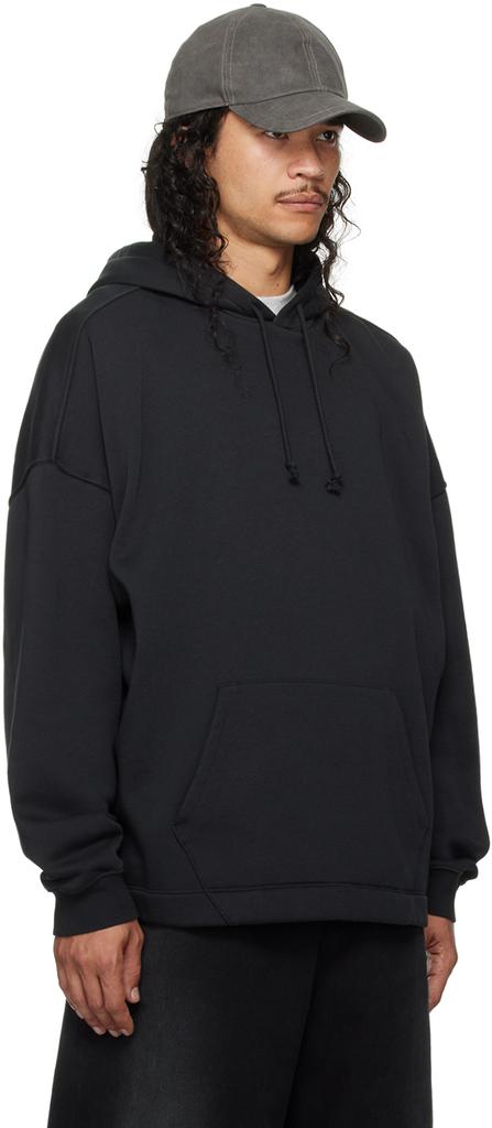 SKIMS Black Fleece Lounge Oversized Hoodie - Hoodies - BeyondStyle