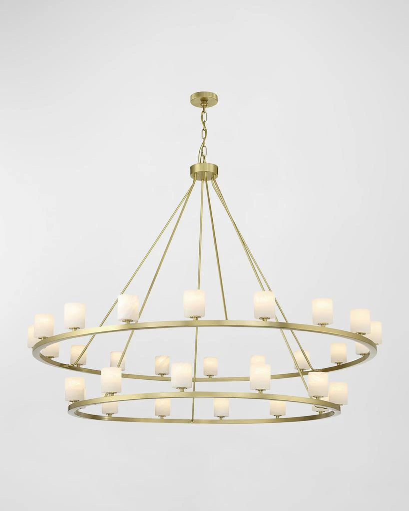 Crystorama Aragon Two-Tier 30-Light Chandelier 1