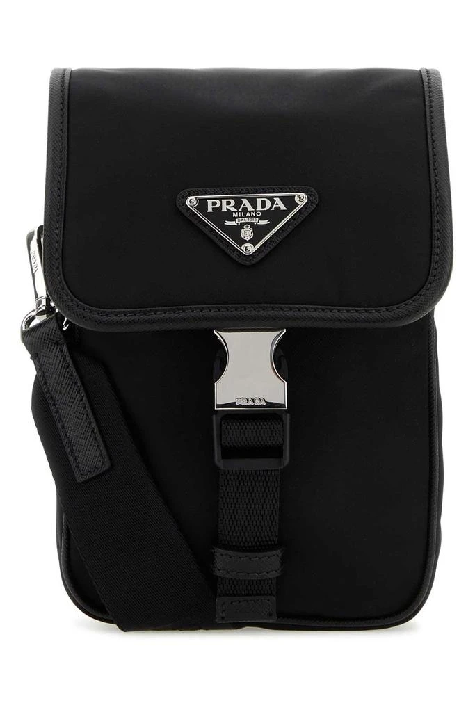 Prada Prada Logo-Plaque Buckle Fastened Crossbody Bag 1