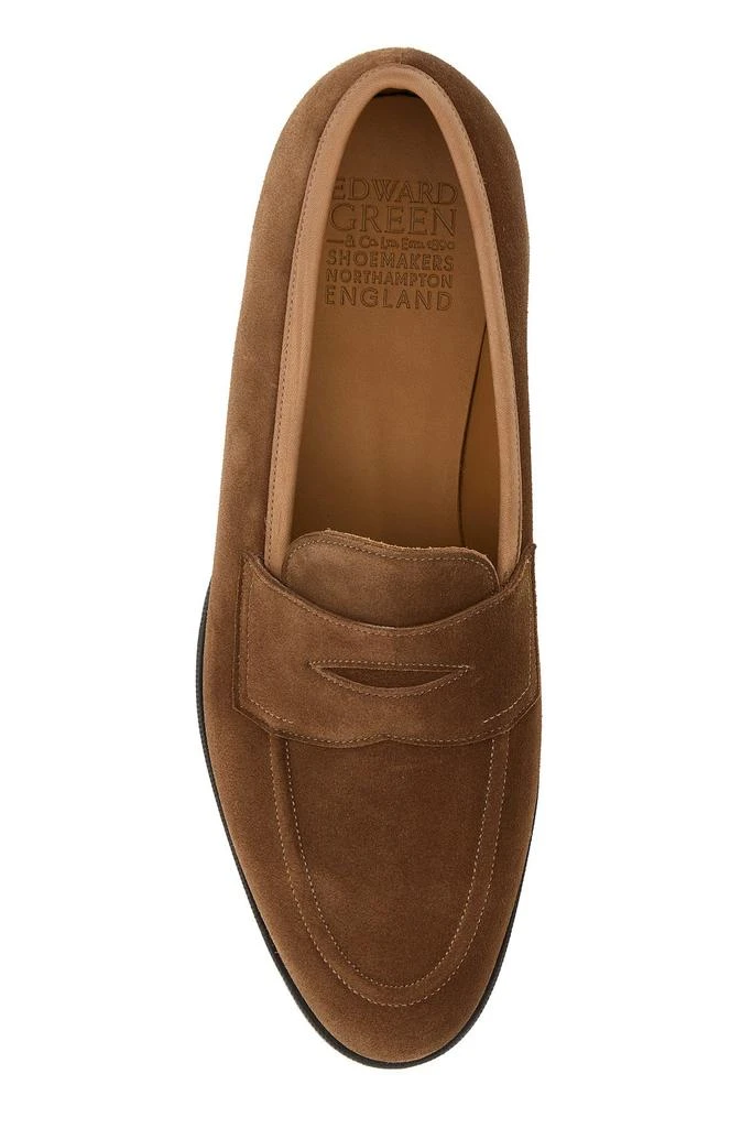 Edward Green Brown suede Piccadilly loafers 3
