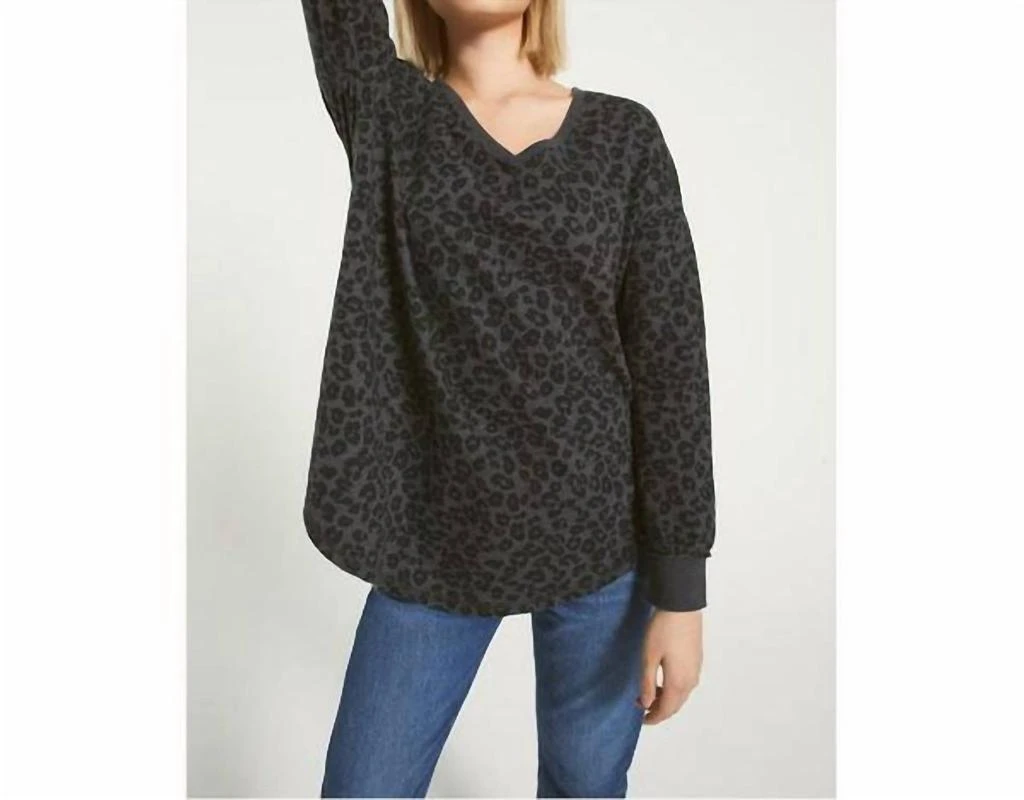 Z Supply Z Supply - LEOPARD WEEKENDER TOP 1