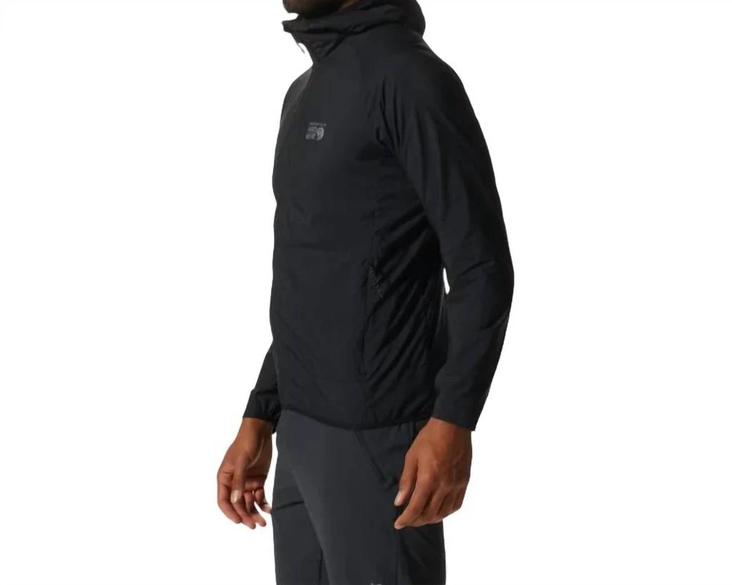 Mountain Hardwear Men's Kor Airshell Hoody Jacket In Black 2