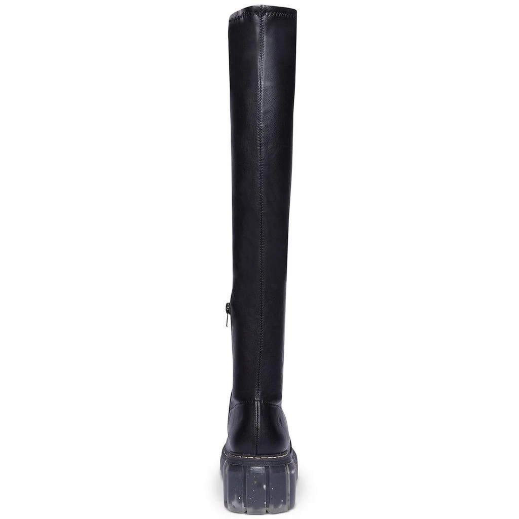 Cool Planet by Steve Madden Rosaliaa Womens Faux Leather Chunky Knee-High Boots 2
