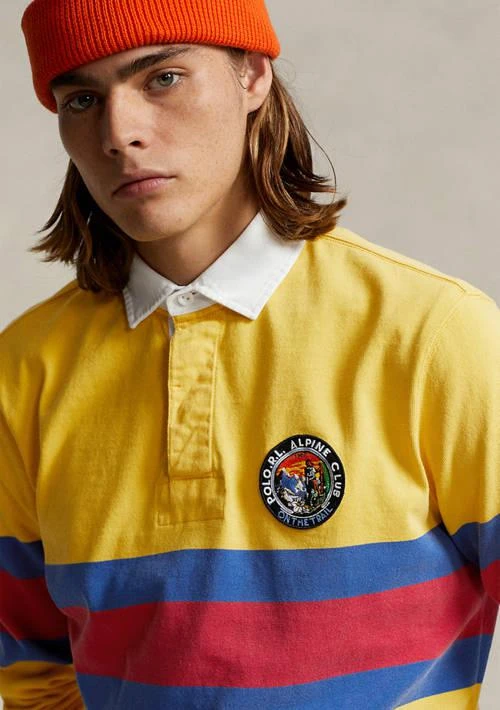 Ralph Lauren Ralph Lauren Classic Fit Striped Jersey Rugby Shirt 3