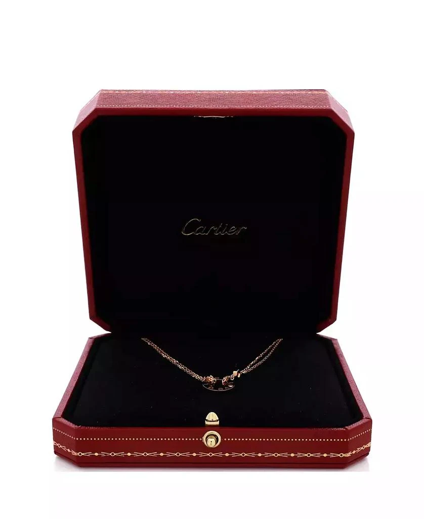 Cartier 2 Diamonds Love Pendant Necklace 2