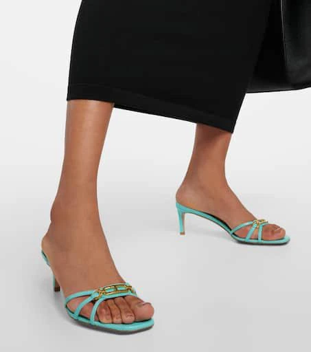 Tom Ford Whitney embellished leather mules 4