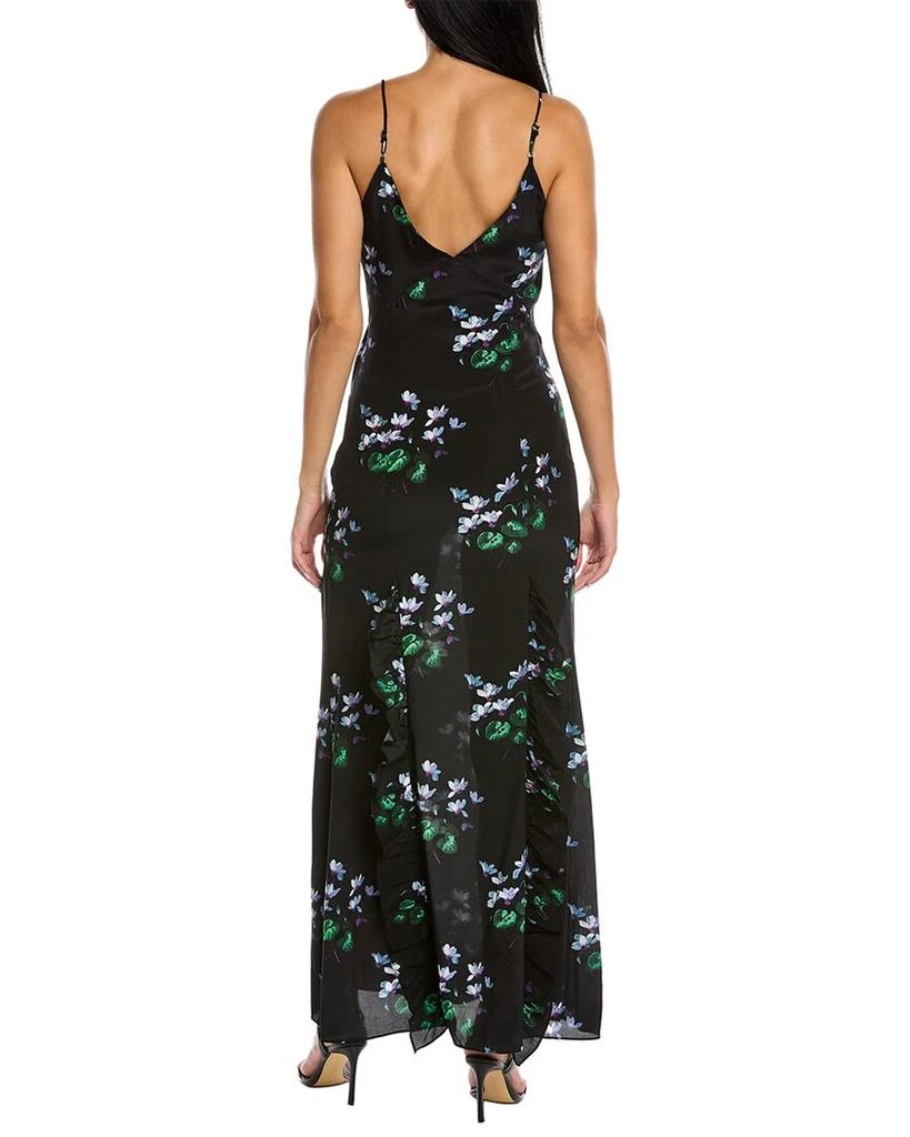 Les Rêveries Les Rêveries Ruffle Cami Silk Maxi Dress 2