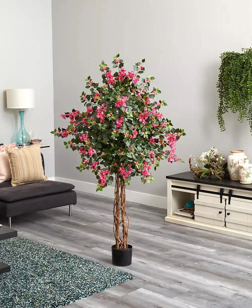 NEARLY NATURAL 5.5' Bougainvillea Artificial Tree 3