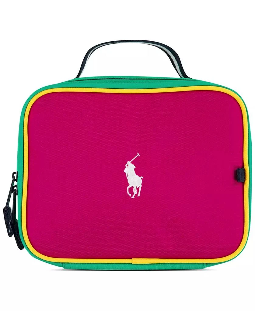 Ralph Lauren Big Boys Backpack, Lunch Box and Pencil Case Combo Set, 3 Piece 5