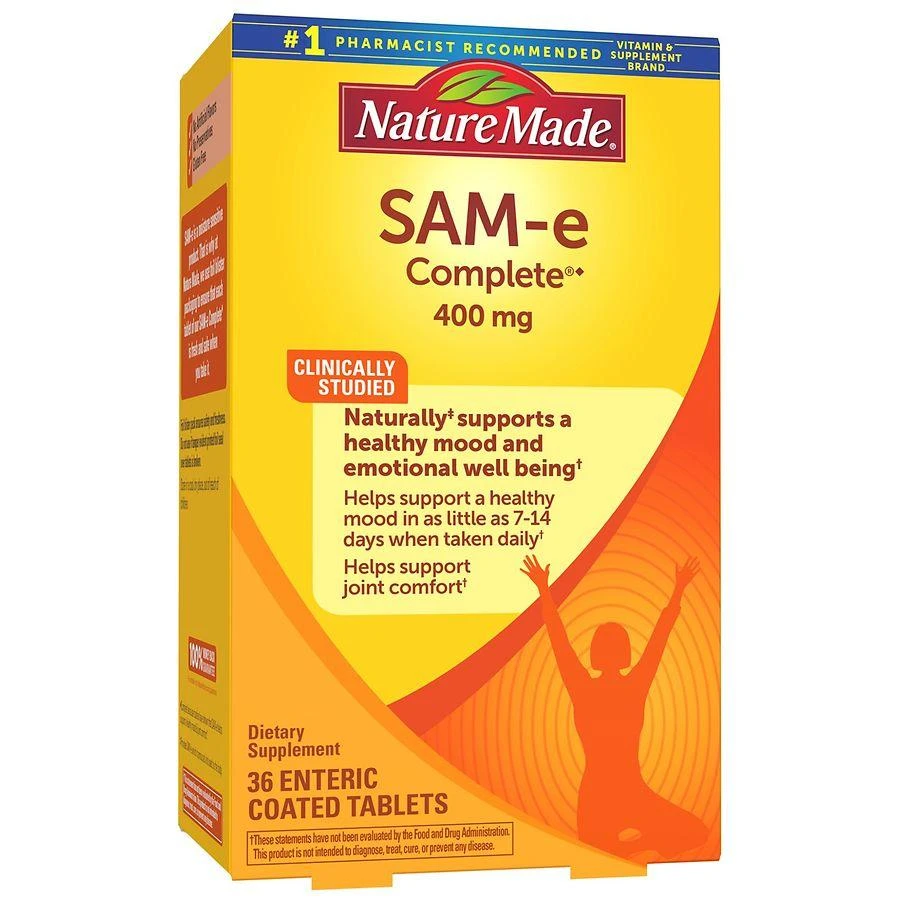 Nature Made SAM-e Complete 400 mg Tablets 1