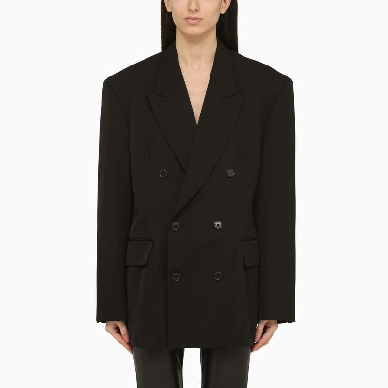 Balenciaga Balenciaga Cinched Double-Breasted Jacket 1