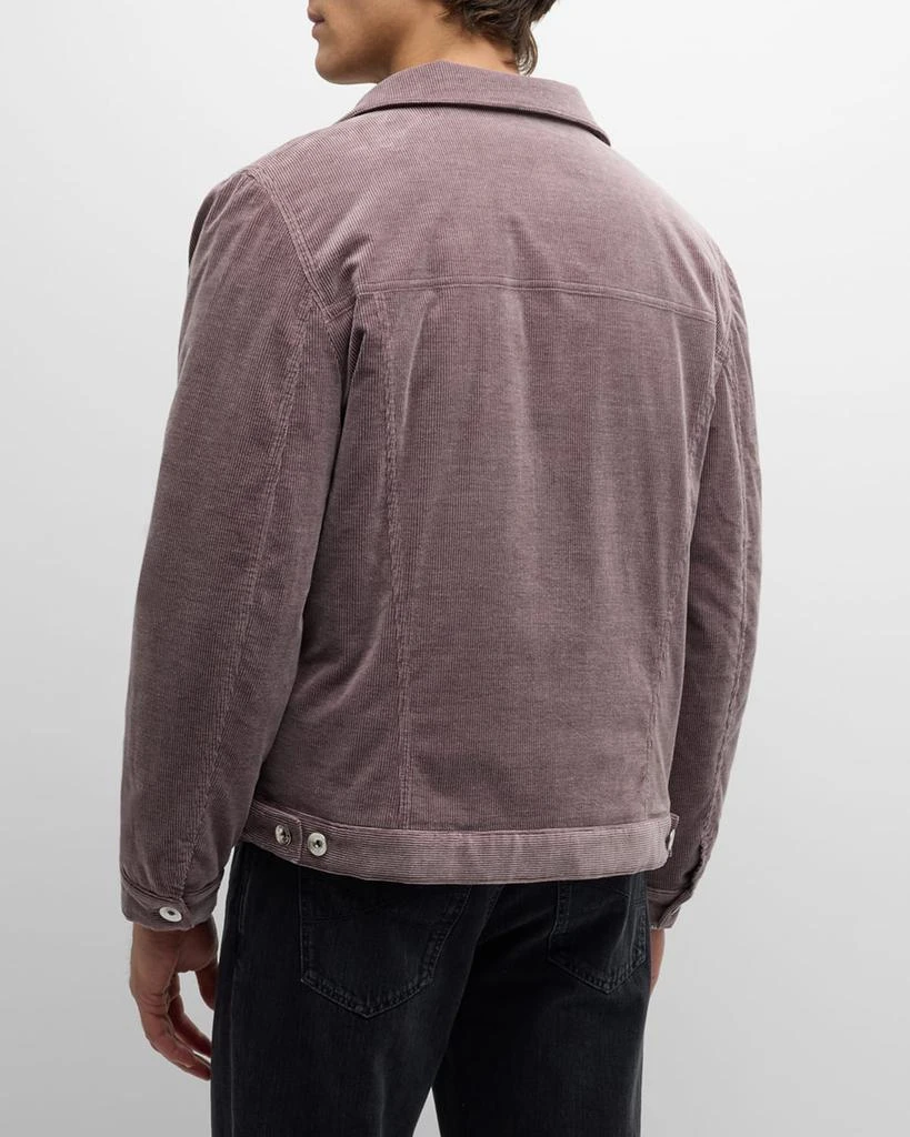 Brunello Cucinelli Men's Corduroy Trucker Jacket 3