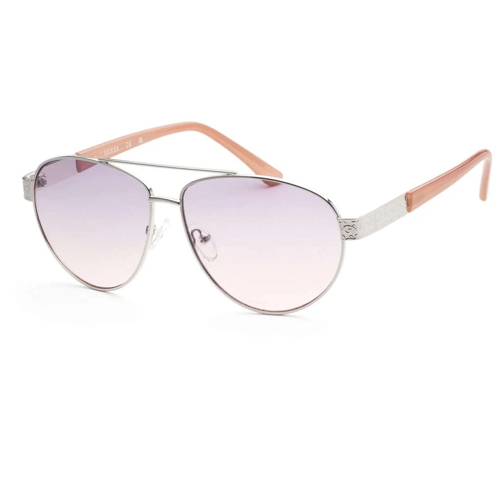 GUESS Guess Factory Men's Black Aviator Sunglasses 1