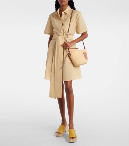 Loewe Paula's Ibiza Slit shoulder bag - Shoulder Bags - Free