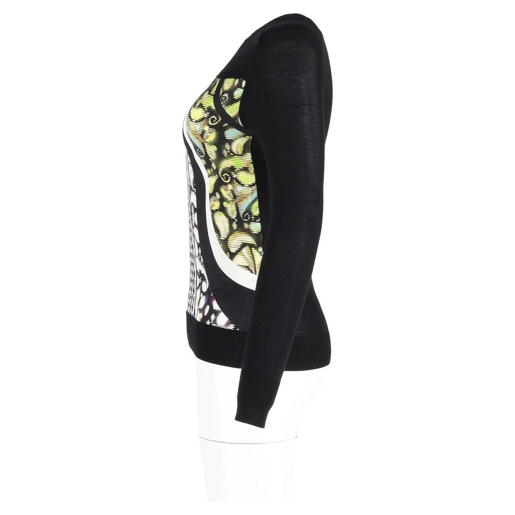 PETER PILOTTO Printed Sweater in Black Wool 5
