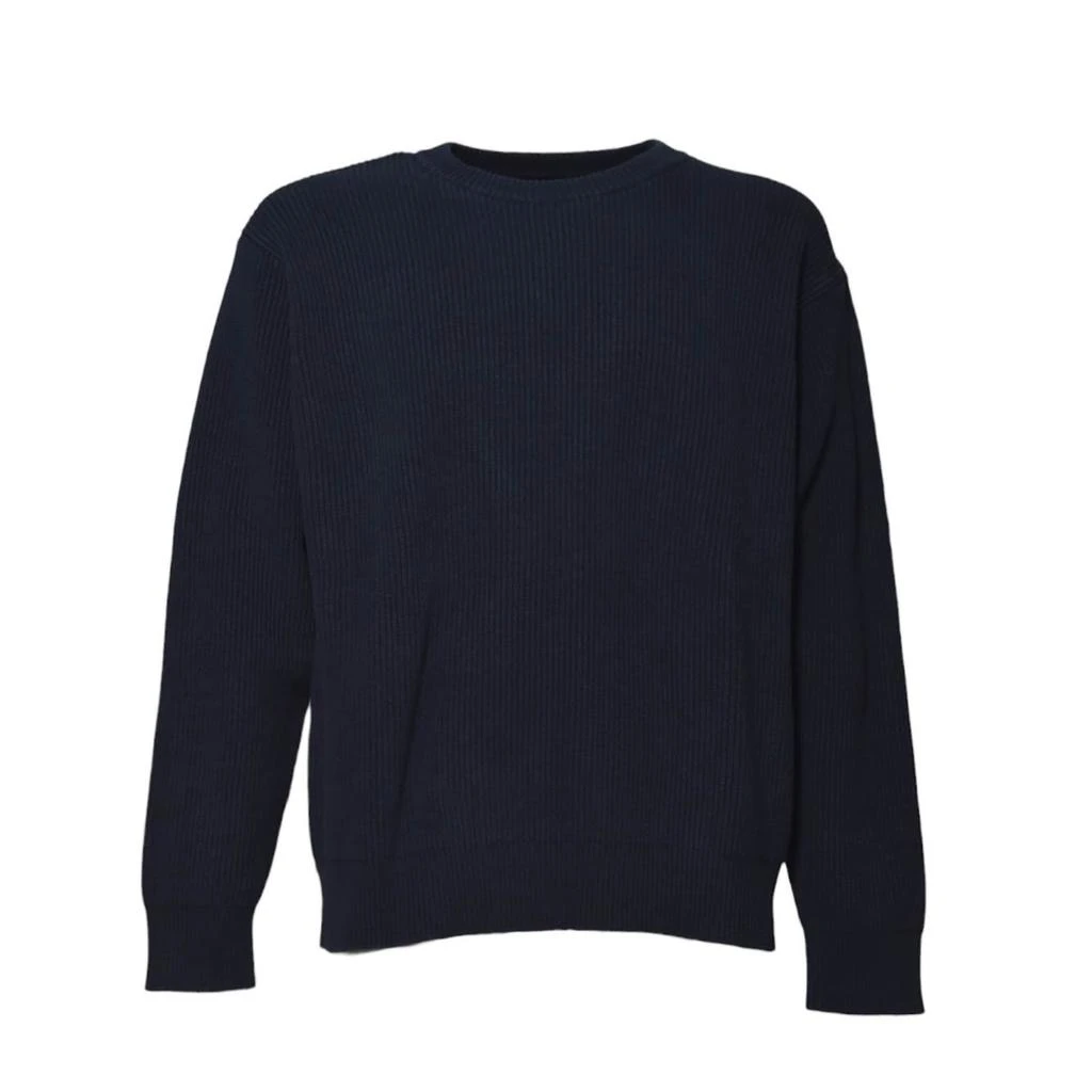 Jil Sander Jil Sander Crewneck Ribbed Knit Jumper 1