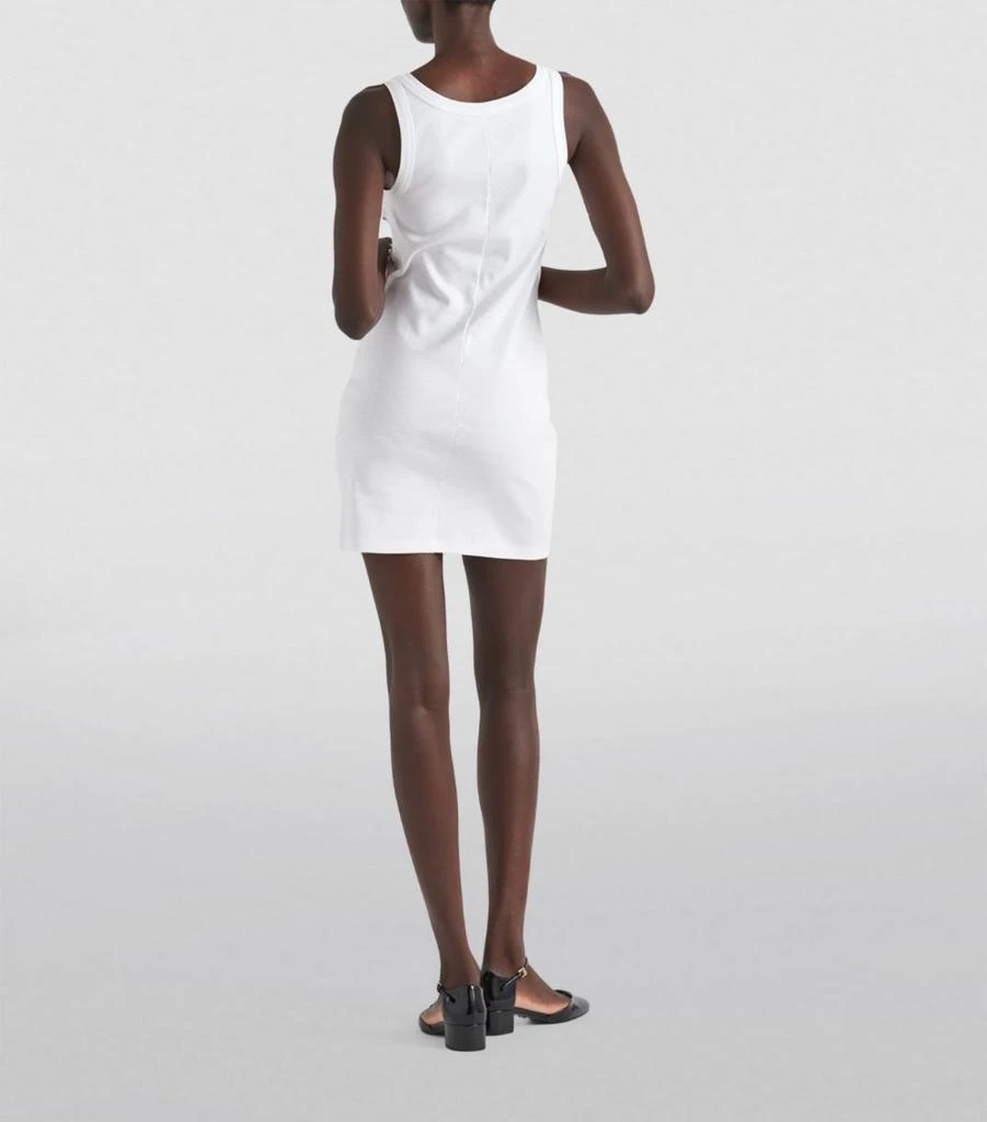 Prada Cotton Embellished Tank Top Dress 4