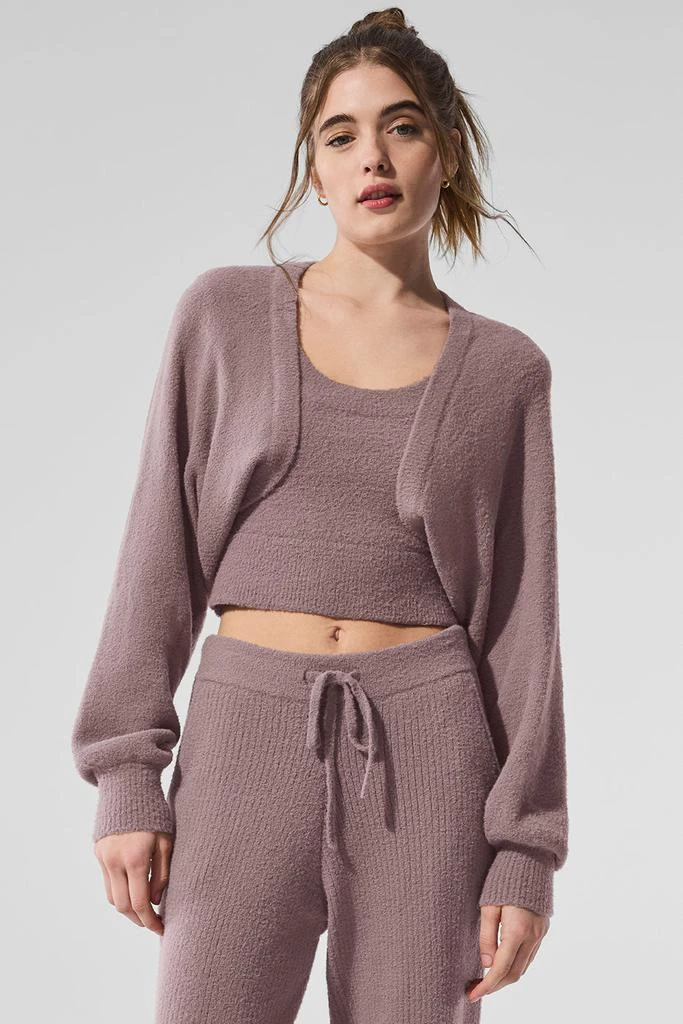 Alo Snuggle Up Sweater Shawl - Mushroom 1