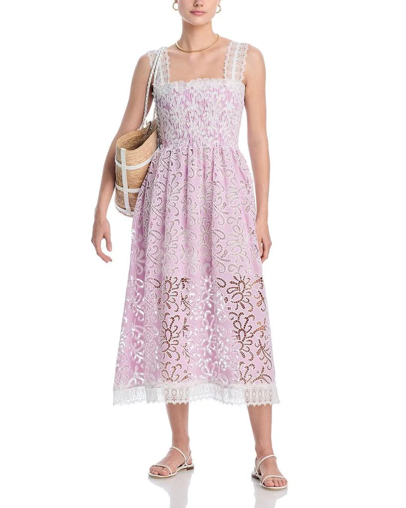 Waimari Palmetto Embroidered Dress 3