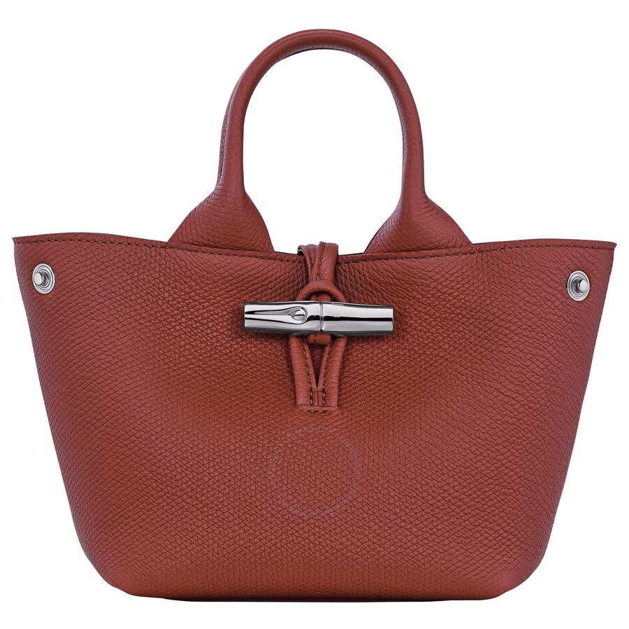 Longchamp Le Roseau XS Handbag Chestnut