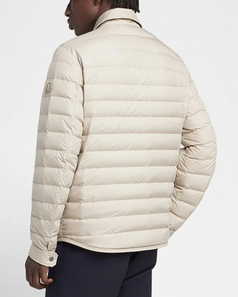 Moncler Men's Bourdon Padded Shirt Jacket 3