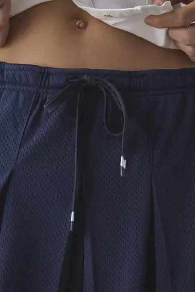 The Upside THE UPSIDE Loren Pleated Mesh Midi Skirt 3