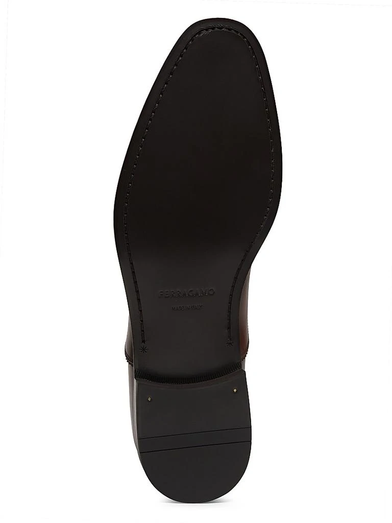 Salvatore Ferragamo Leather Cap-Toe Oxfords - Business  display picture 3