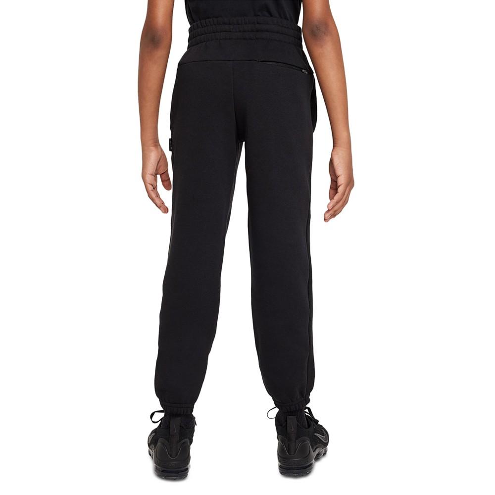 Nike Air Big Kids Logo-Print Brushed Fleece Sweatpants