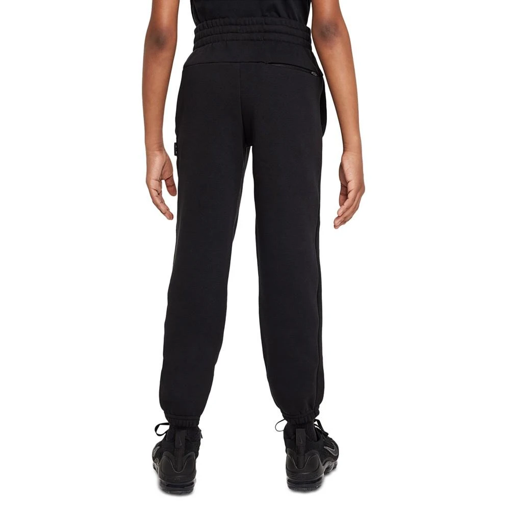 NIKE Air Big Kids Logo-Print Brushed Fleece Sweatpants 2