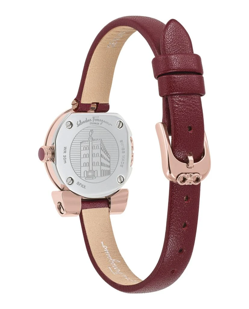 Ferragamo Gancino Leather Watch 3