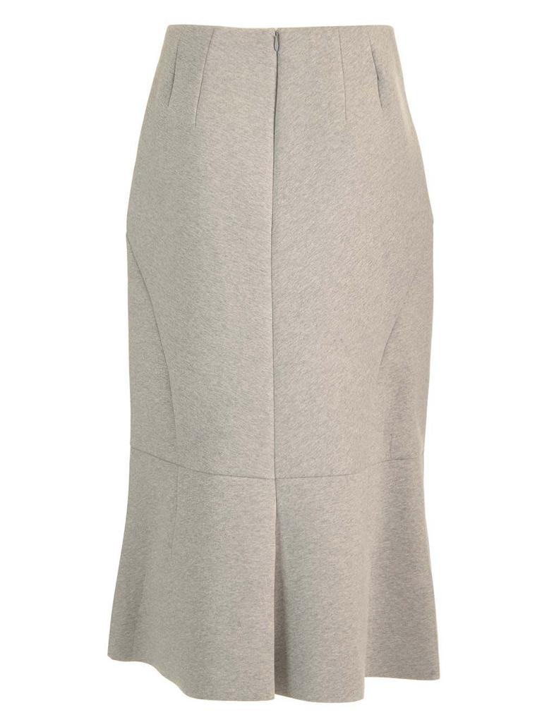 Dries Van Noten Scuba Cotton Midi Skirt